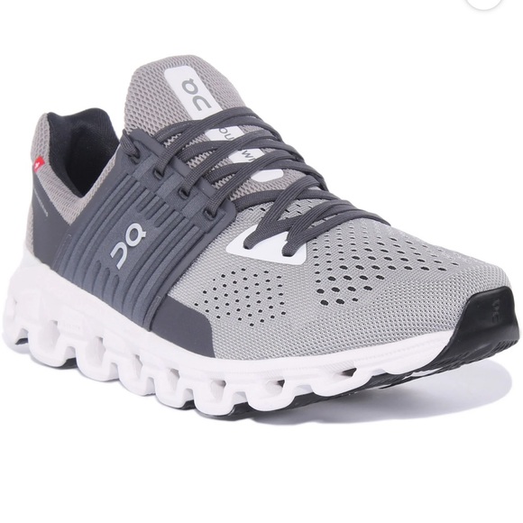 On Running Other - On Running Cloudswift Helion Superfoam Lace Up Trainers In Grey Size 9.5